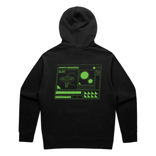 Green Screen Hoodie in Black